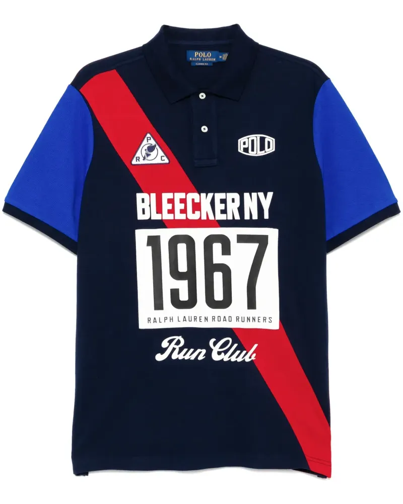 Ralph Lauren Poloshirt mit Logo-Print - Blau Blau