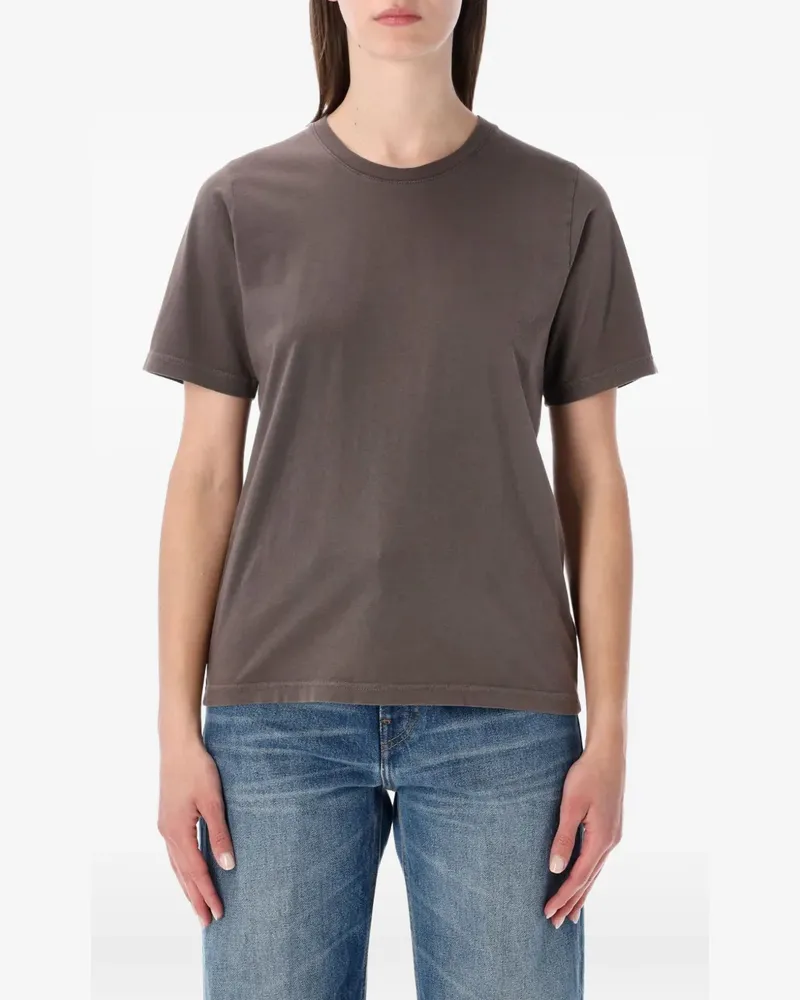 COLORFUL STANDARD T-Shirt mit rundem Ausschnitt - Braun Braun
