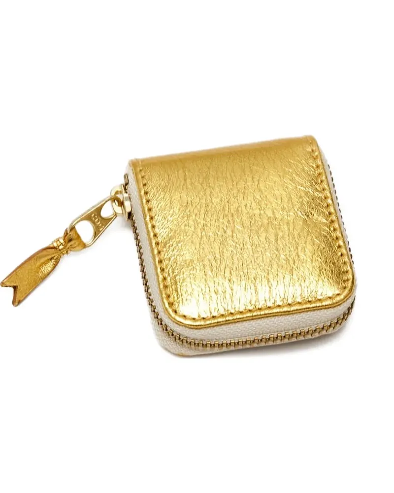 Comme des Garçons Portemonnaie mit Reißverschluss - Gold Gold