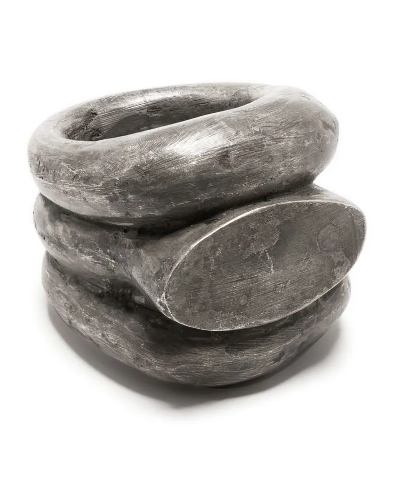 Parts Of Four Roman Mountain Ring - Silber Silber