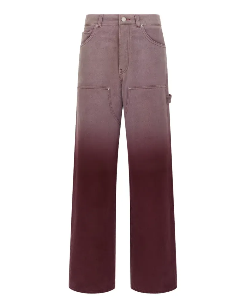 Amiri Jeans mit Farbverlauf-Effekt - Violett Violett