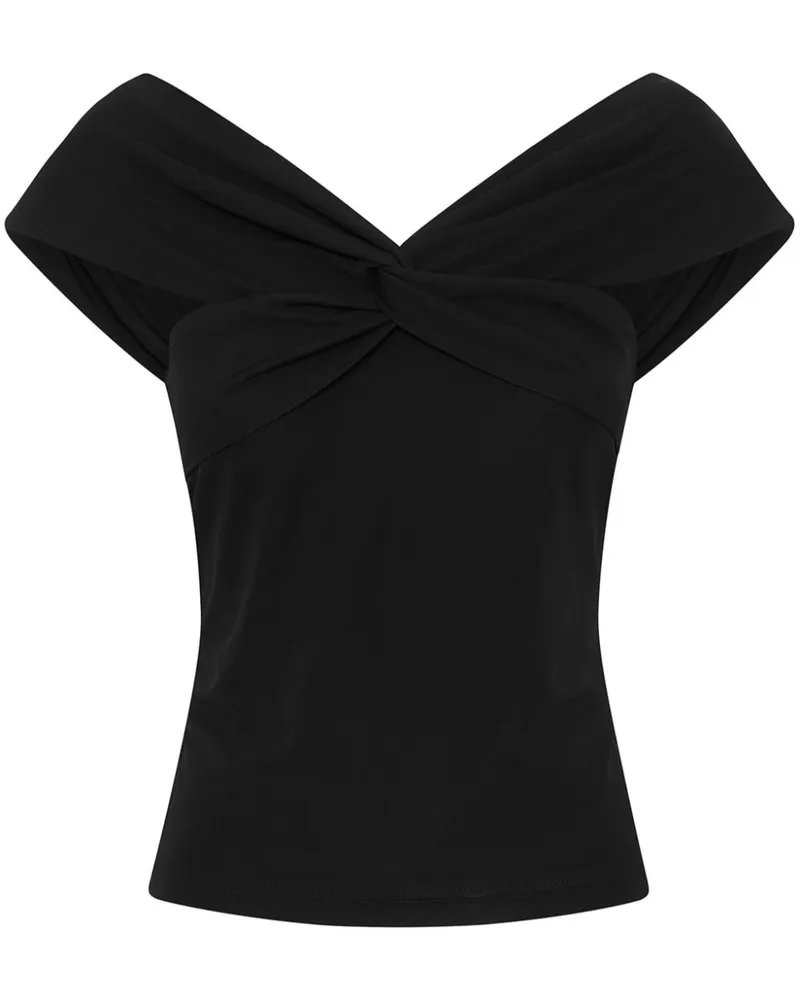 Anna Quan Karla Oberteil - Schwarz Schwarz