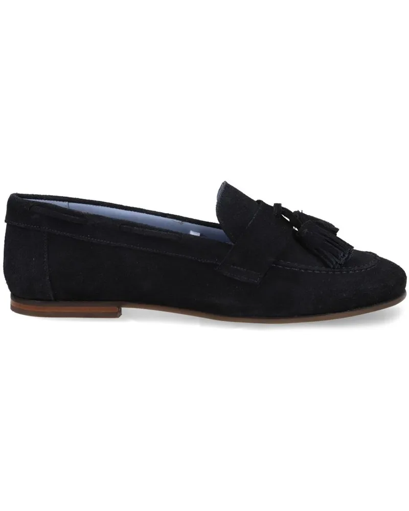 Blue Bird Dockside Loafer aus Wildleder - Blau Blau