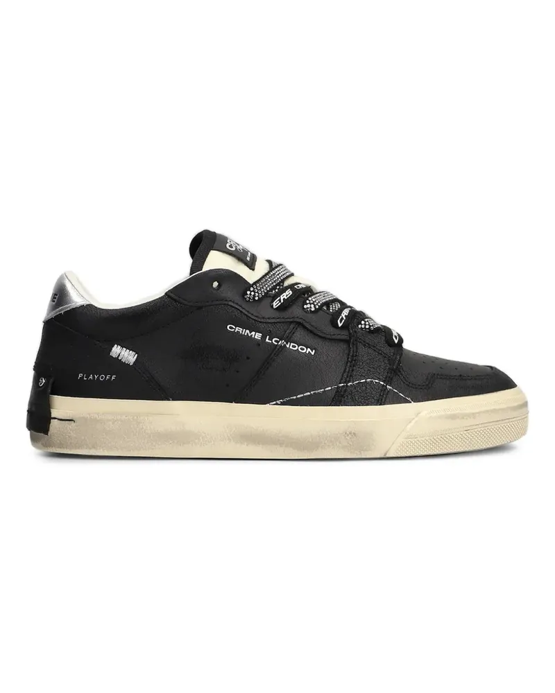 Crime Playoff Sneakers mit Strass - Schwarz Schwarz