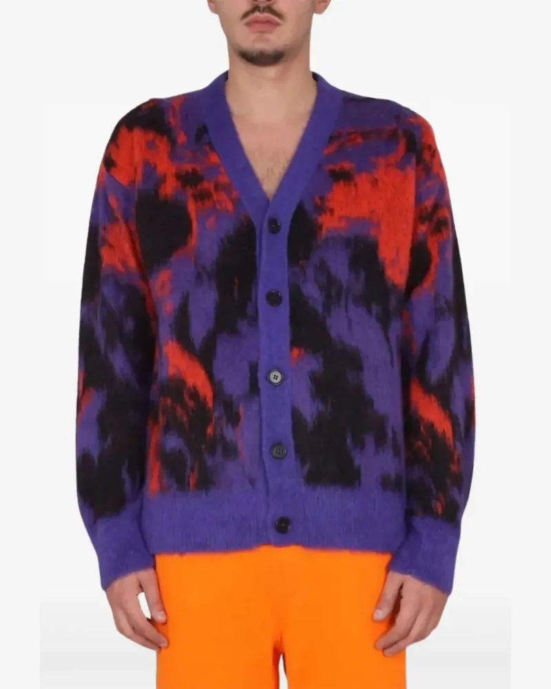 MSGM V-neck cardigan - Violett Violett