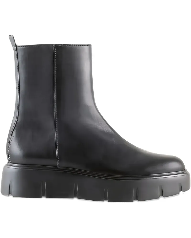 Högl Buster Stiefeletten mit dicker Sohle - Schwarz Schwarz