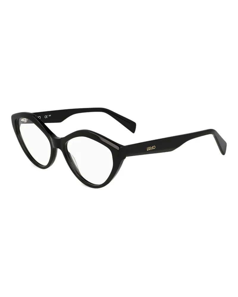 Liu Jo Brille mit geometrischem Gestell - Schwarz Schwarz