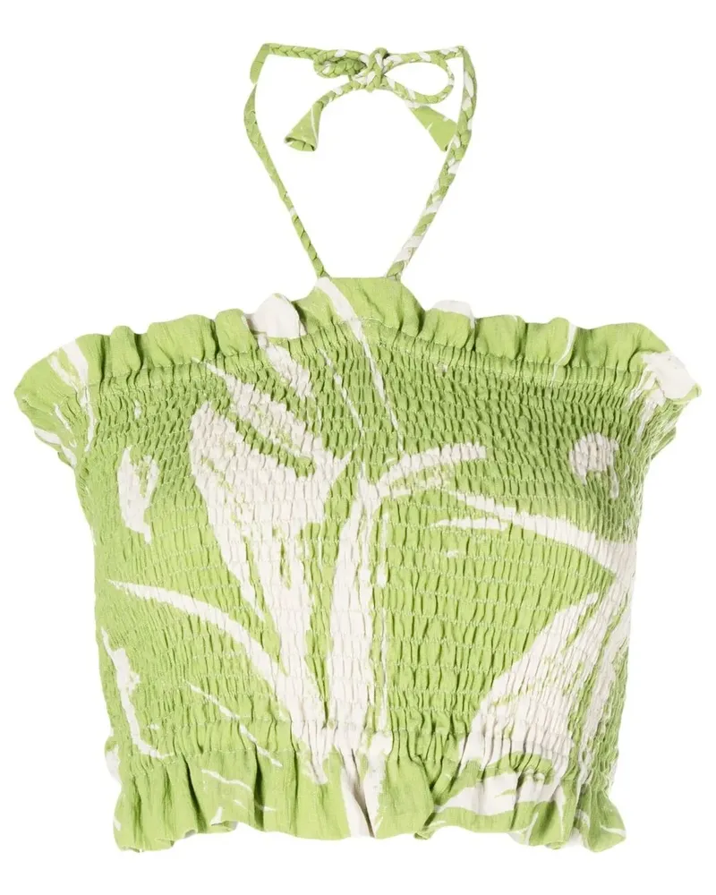 Bambah Linden Cropped-Top - Grün Grün
