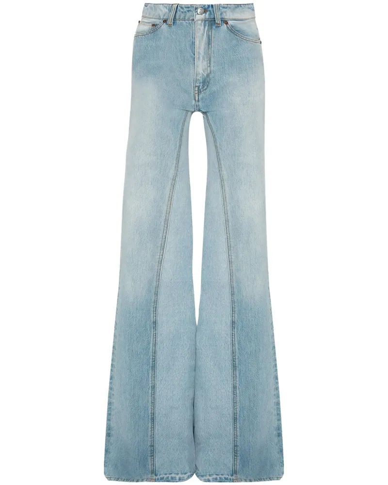 Victoria Beckham Weite Bianca Jeans Blau