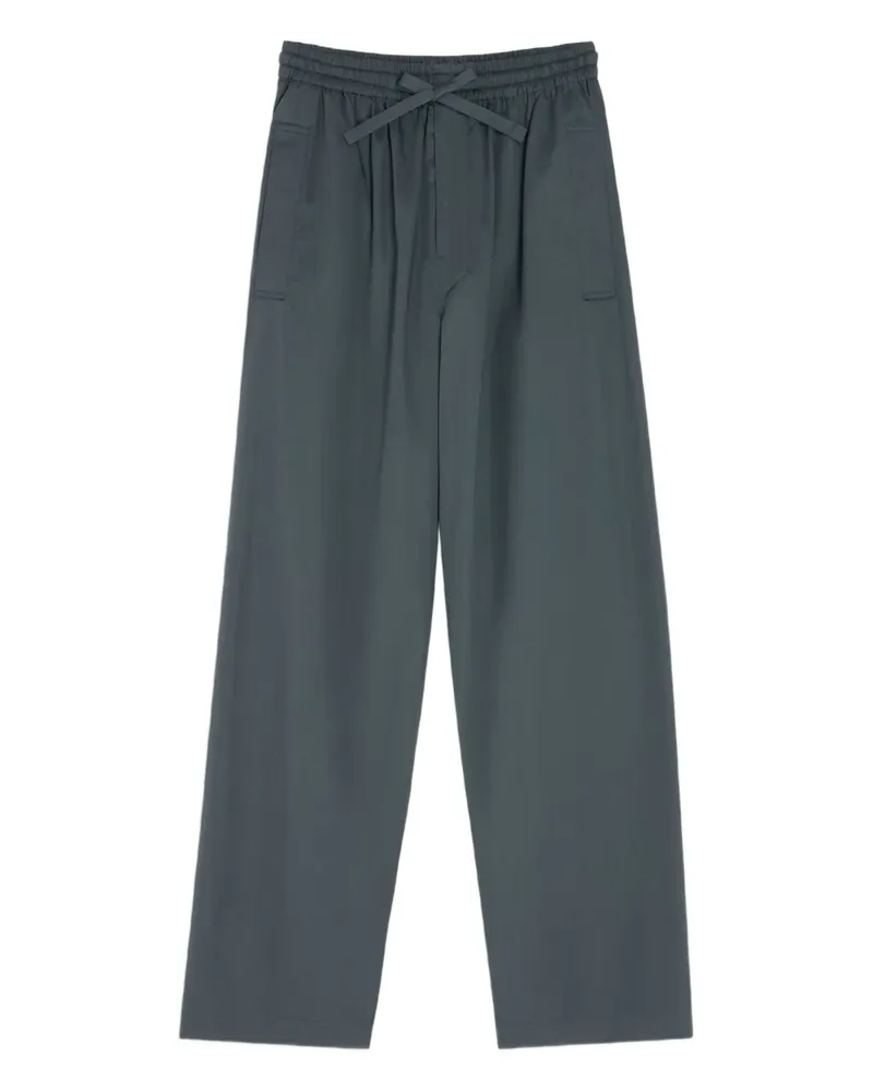 Christophe Lemaire Pyjama Hose mit elastischem Bund - Grau Grau