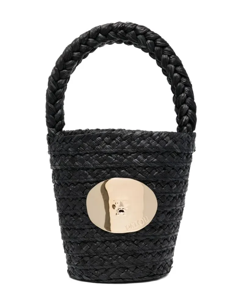 Patou Iconic Beuteltasche - Schwarz Schwarz
