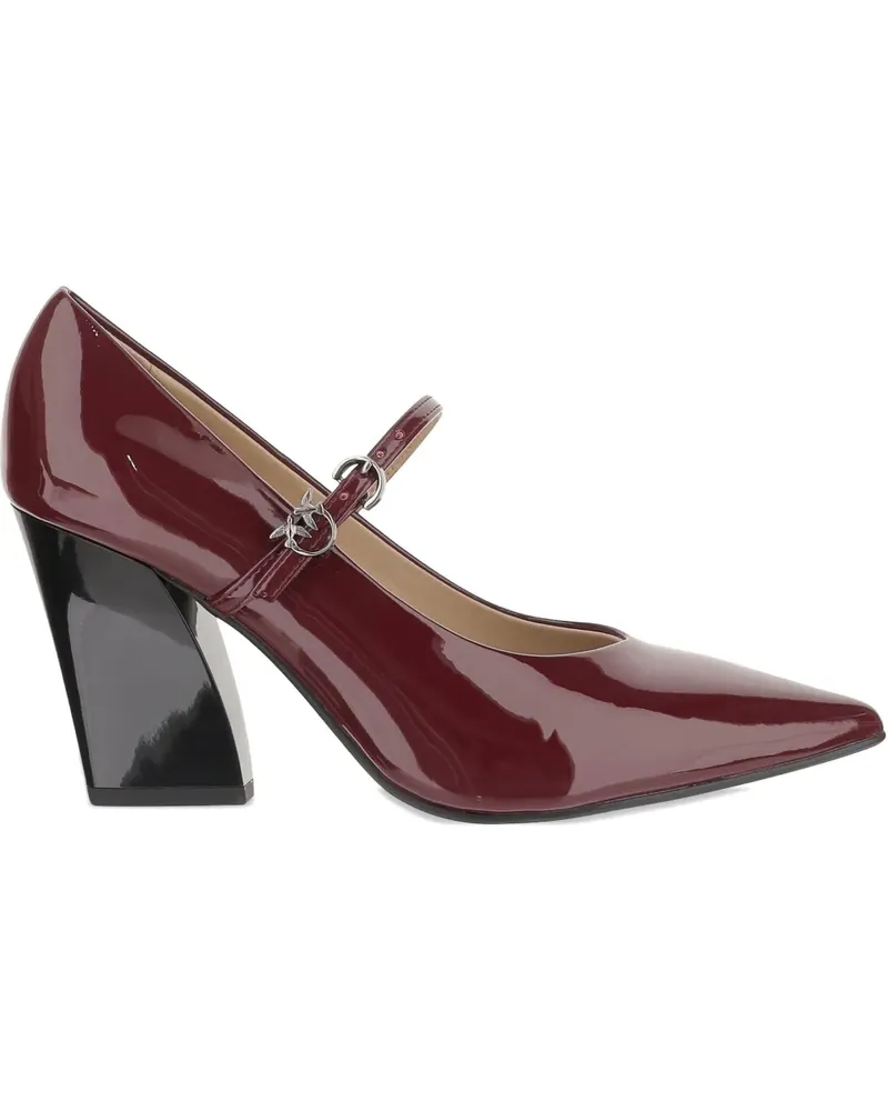 Pinko Pumps mit Knöchelriemen 80mm - Rot Rot
