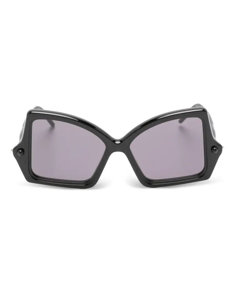 KUBORAUM square-frame sunglasses - Schwarz Schwarz