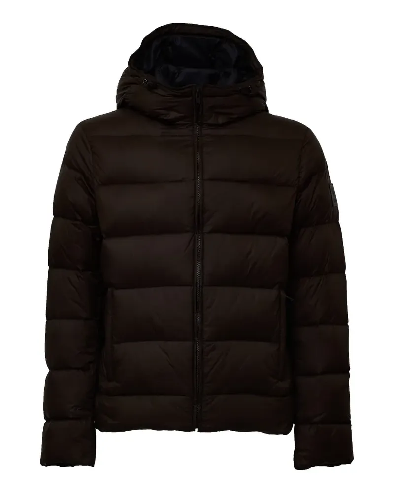 Fay Double Front hooded down coat - Braun Braun