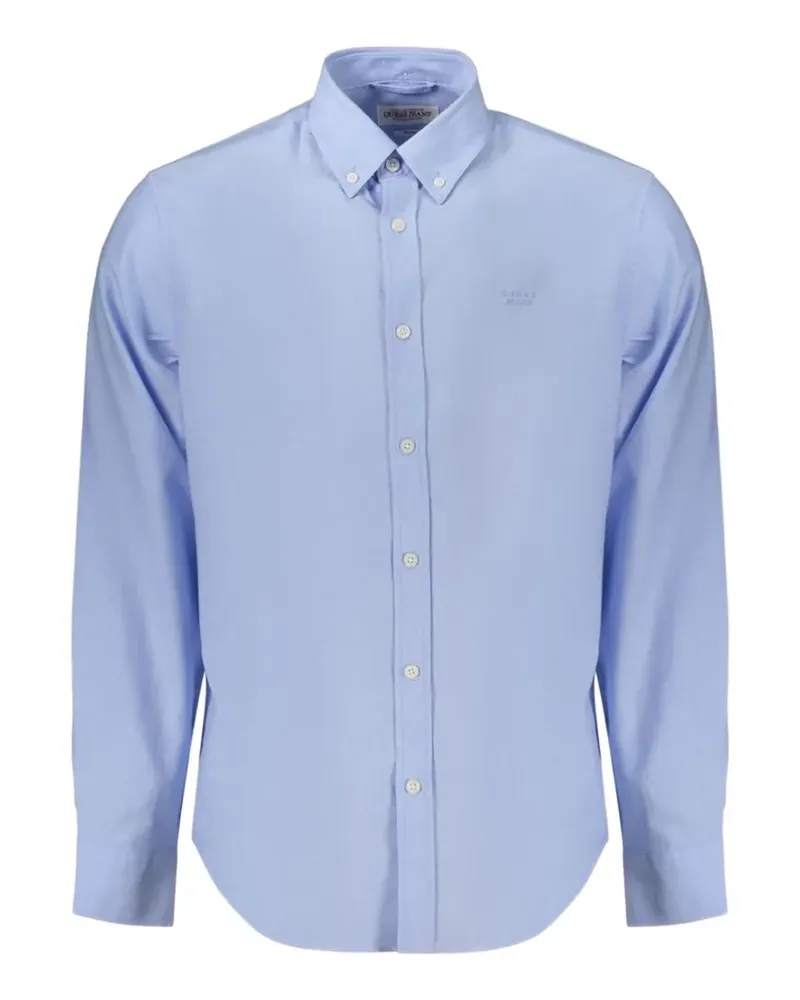 Guess button-down long-sleeve shirt - Blau Blau