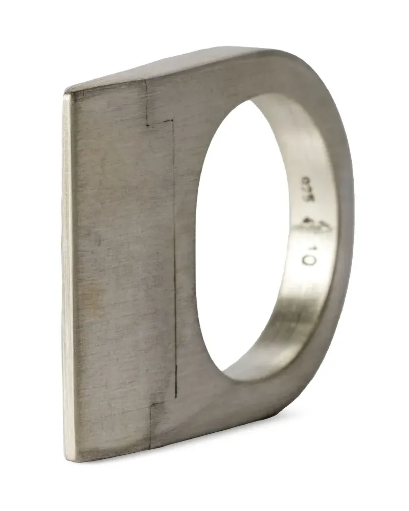 Parts Of Four Plate Ring aus Sterlingsilber Silber