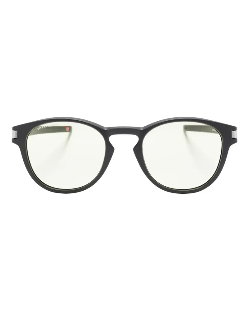 Oakley Sonnenbrille mit rundem Gestell - Schwarz Schwarz
