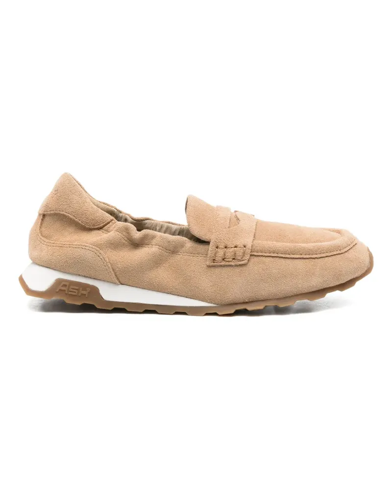 ash Kriss penny-strap loafers - Nude Nude