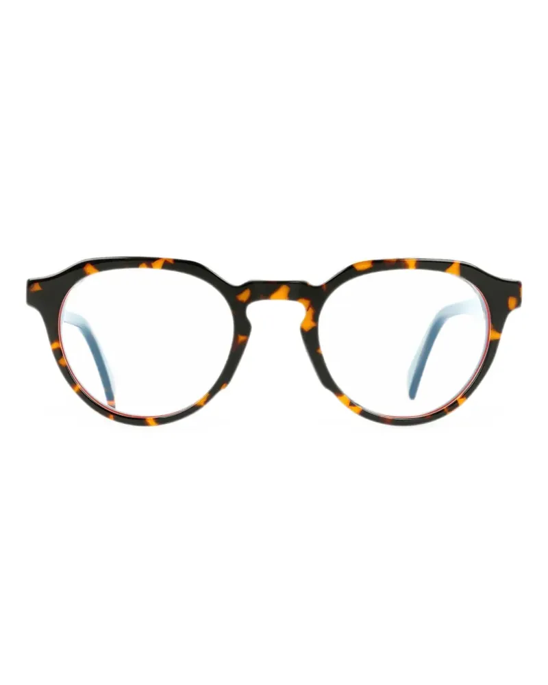 Paul Smith Noyna Brille mit rundem Gestell - Braun Braun