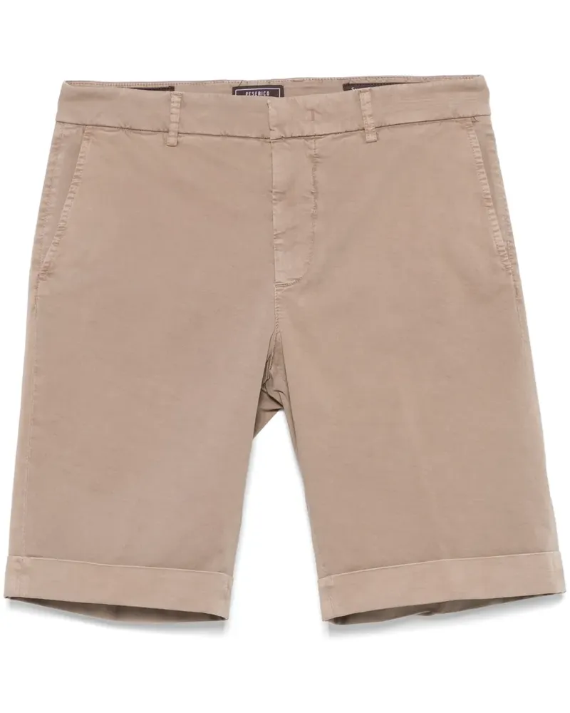 Peserico Klassische Chino-Shorts - Braun Braun