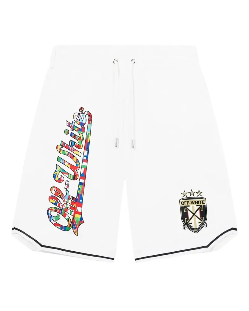 OFF-WHITE Soccer '26 Tech-Shorts - Weiß Weiß