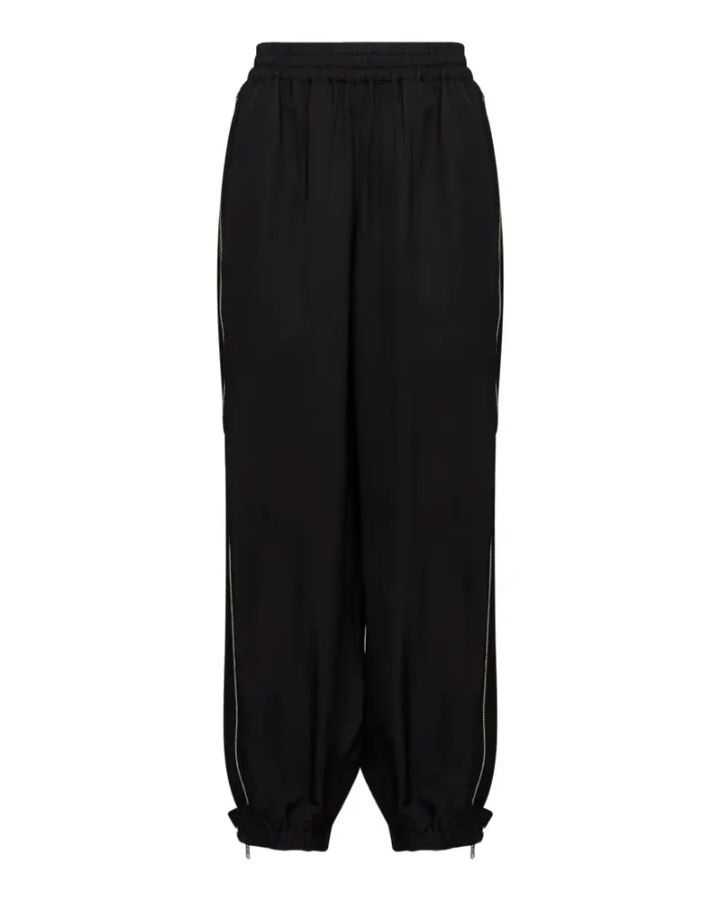 Co Tapered-Hose mit Reißverschlussdetail - Schwarz Schwarz
