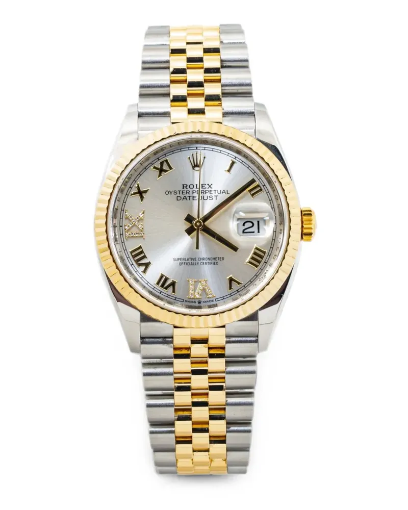 Rolex Datejust 36mm watch - Silber Silber
