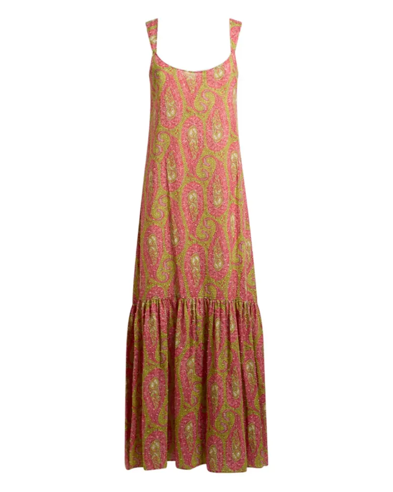 Etro paisley-print dress - Rosa Rosa