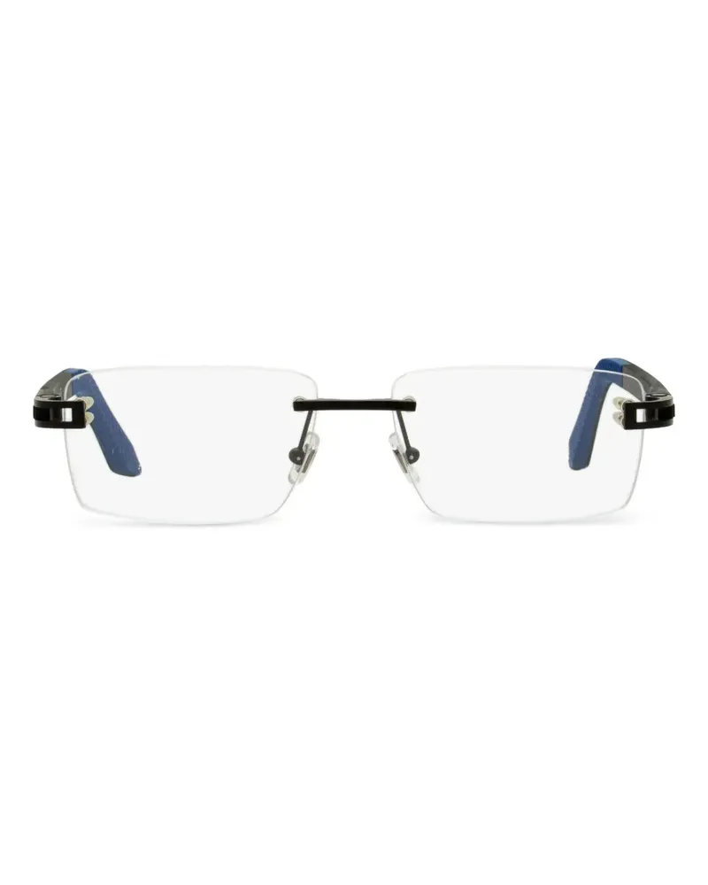 Longines Rahmenlose Brille - Schwarz Schwarz