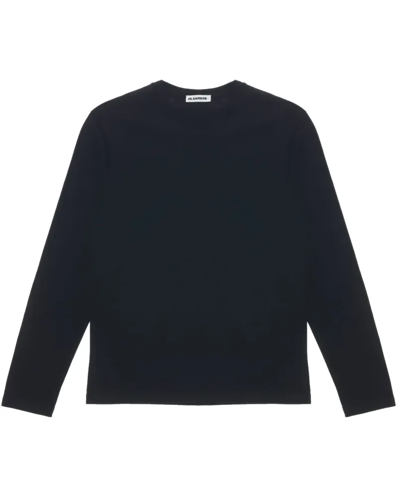 Jil Sander Leichter Pullover - Schwarz Schwarz