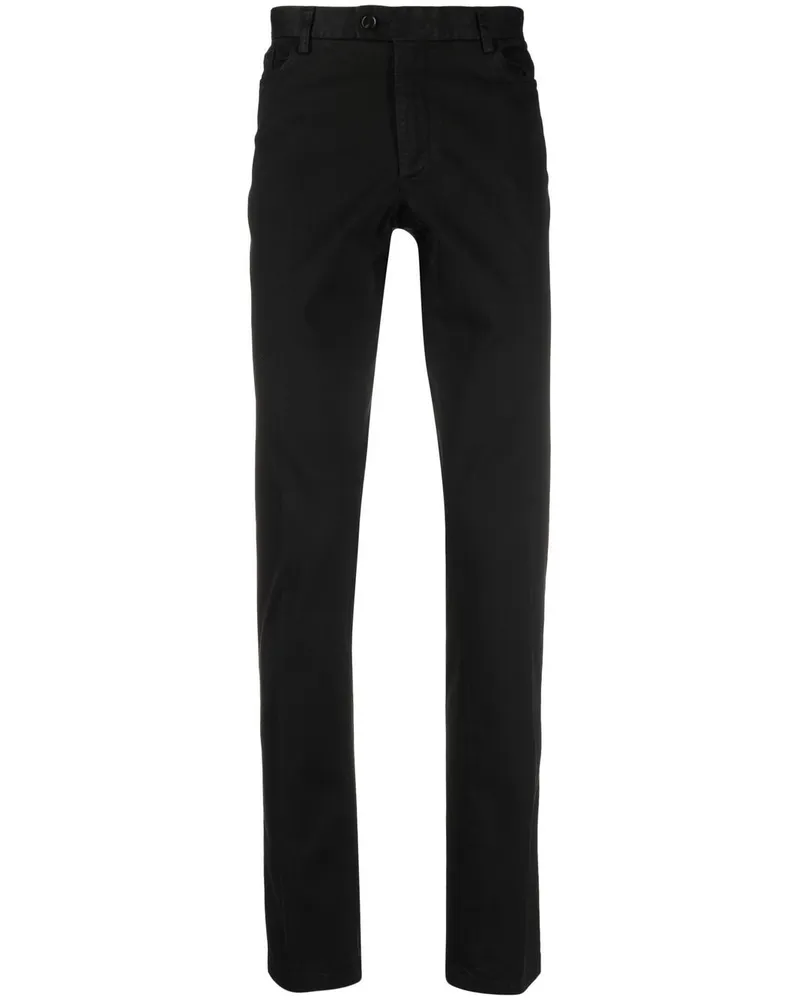 Billionaire Hose mit geradem Bein - Schwarz Schwarz