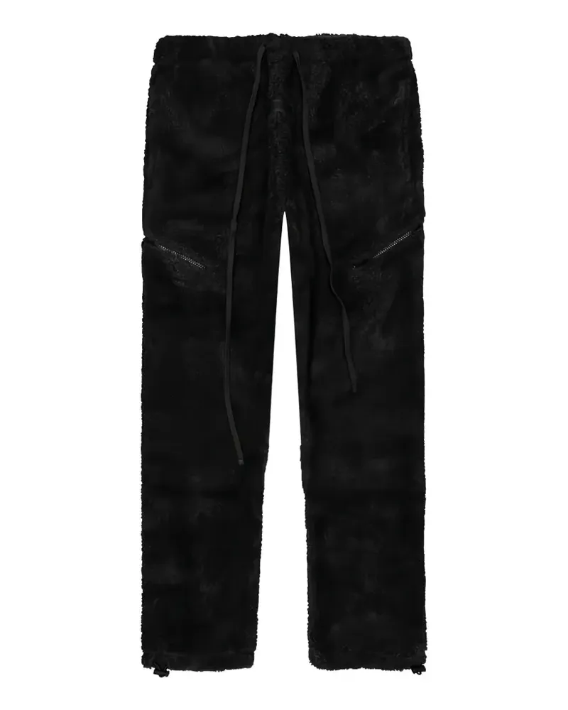 Fear of God Iron Fleecehose mit lockerem Schnitt - Schwarz Schwarz