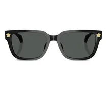 Sonnenbrille mit eckigem Gestell - Schwarz