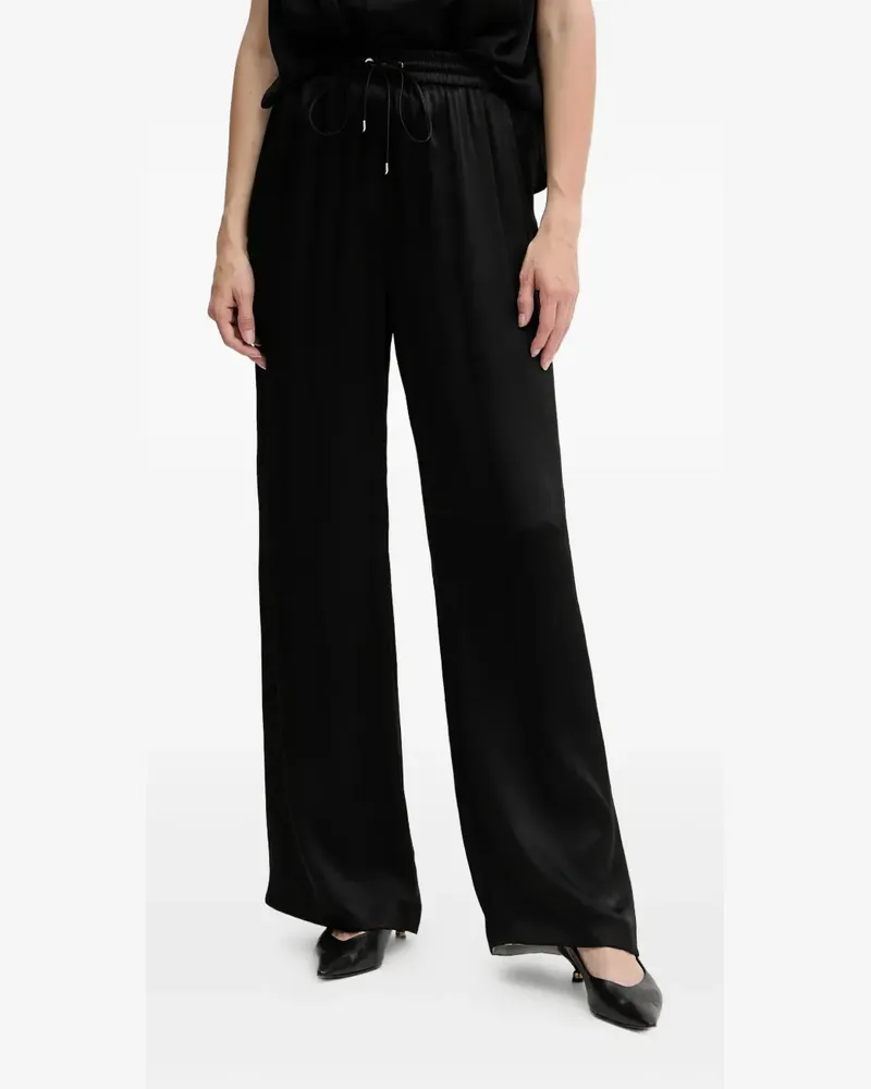 HUGO BOSS Hose mit Kordelzug - Schwarz Schwarz