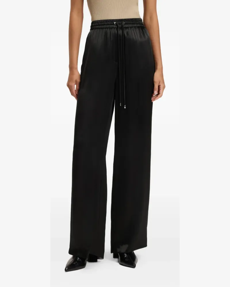 HUGO BOSS Hose mit Kordelzug - Schwarz Schwarz