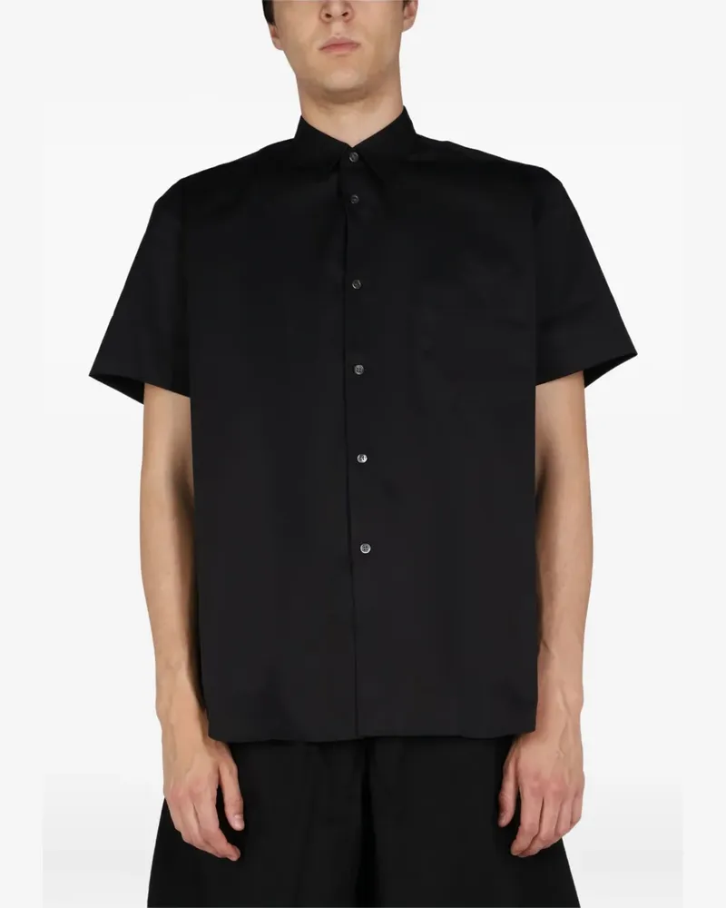 Comme des Garçons pocket short-sleeve shirt - Schwarz Schwarz