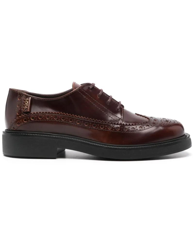 TOD'S Oxfords aus Leder - Braun Braun