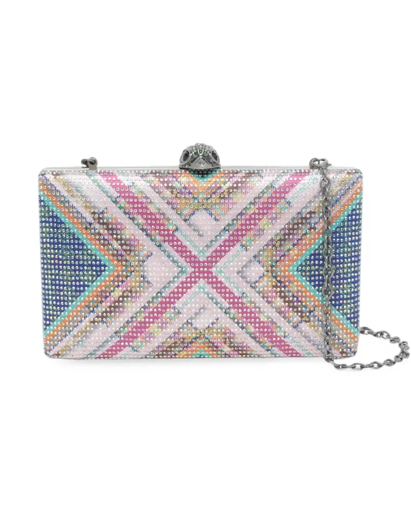 Kurt Geiger crystal Kensington clutch - Rosa Rosa