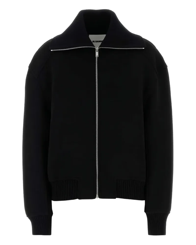 Jil Sander Jacke mit Reißverschluss - Schwarz Schwarz