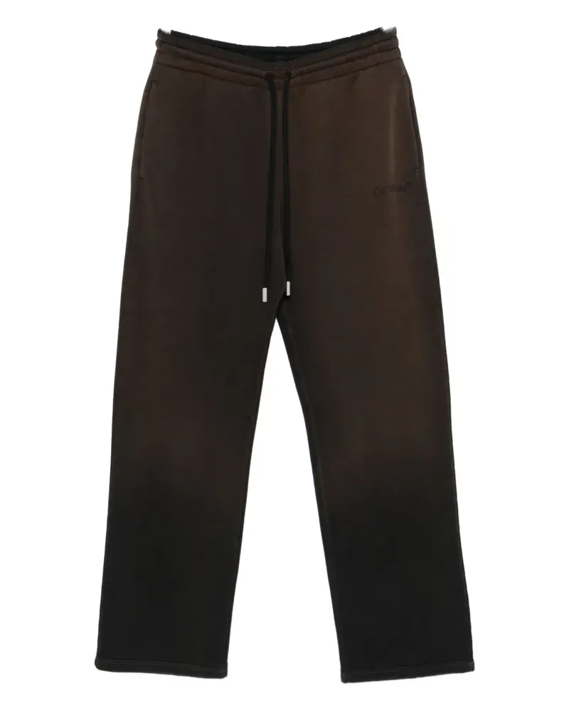 OFF-WHITE ombré-effect drawstring-waist pants - Braun Braun