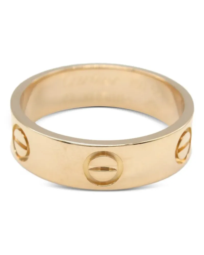 Cartier 2010s 18kt Love Rotgoldring Gold