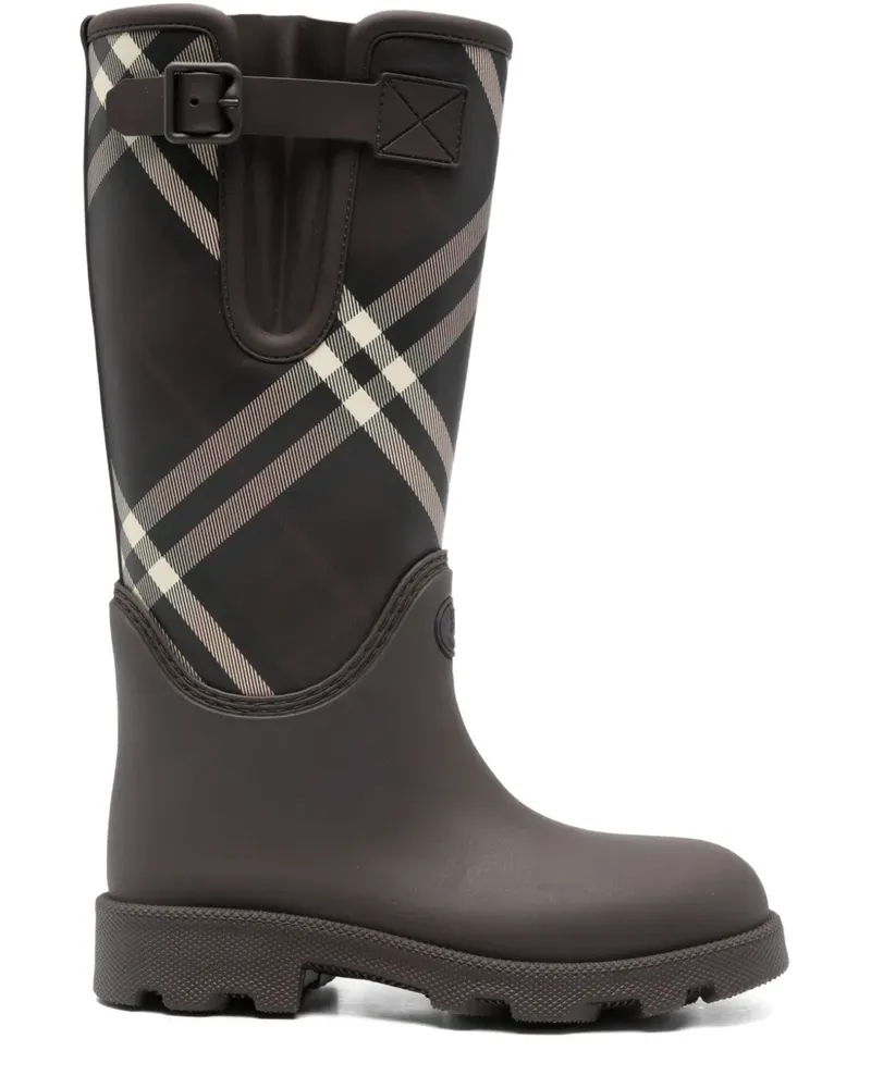Burberry check rain boots - Braun Braun