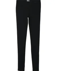 Miu Miu Leggings mit Logo Schwarz