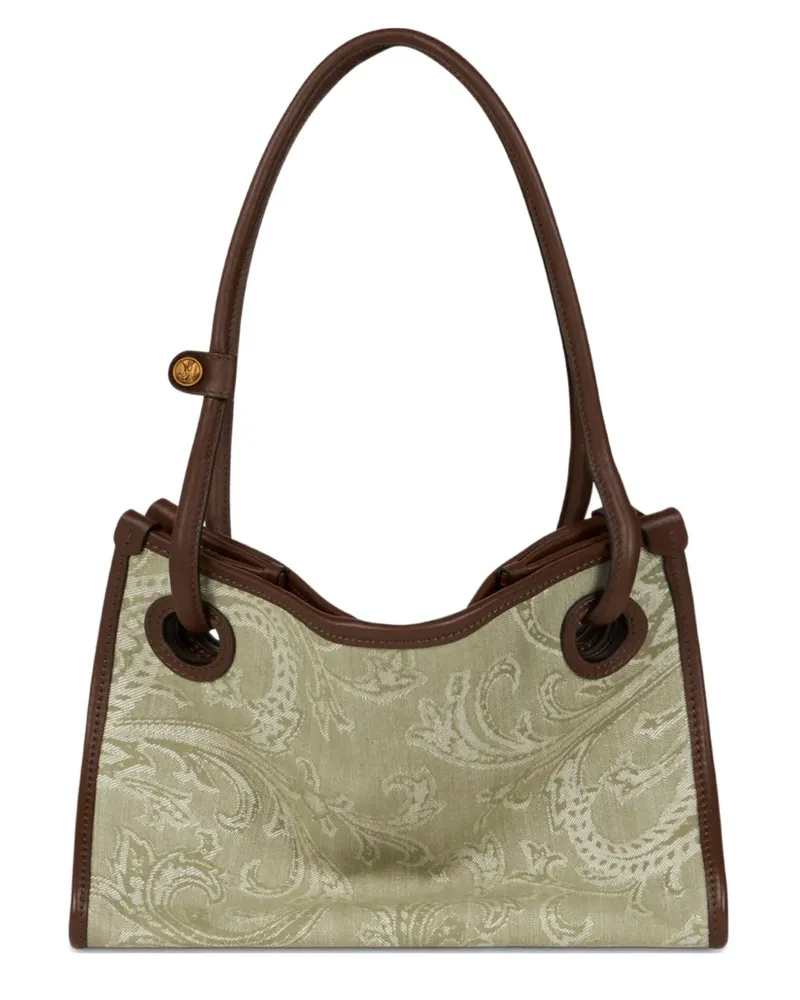 Etro small Eyes tote bag - Grün Grün