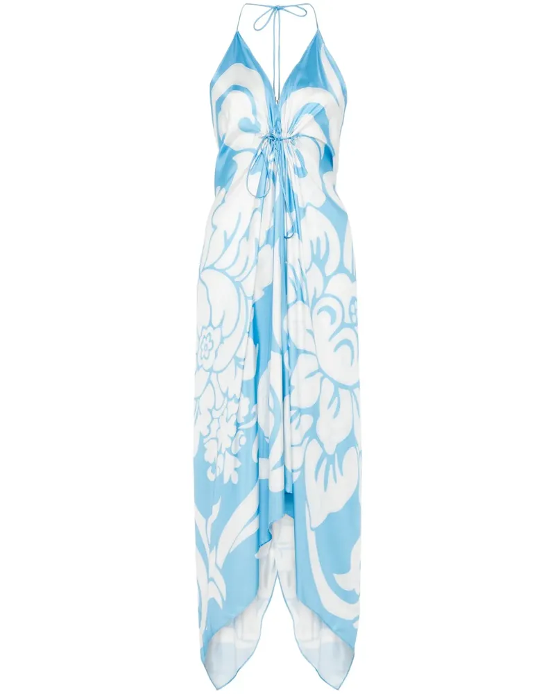 Etro Kleid mit grafischem Print - Blau Blau