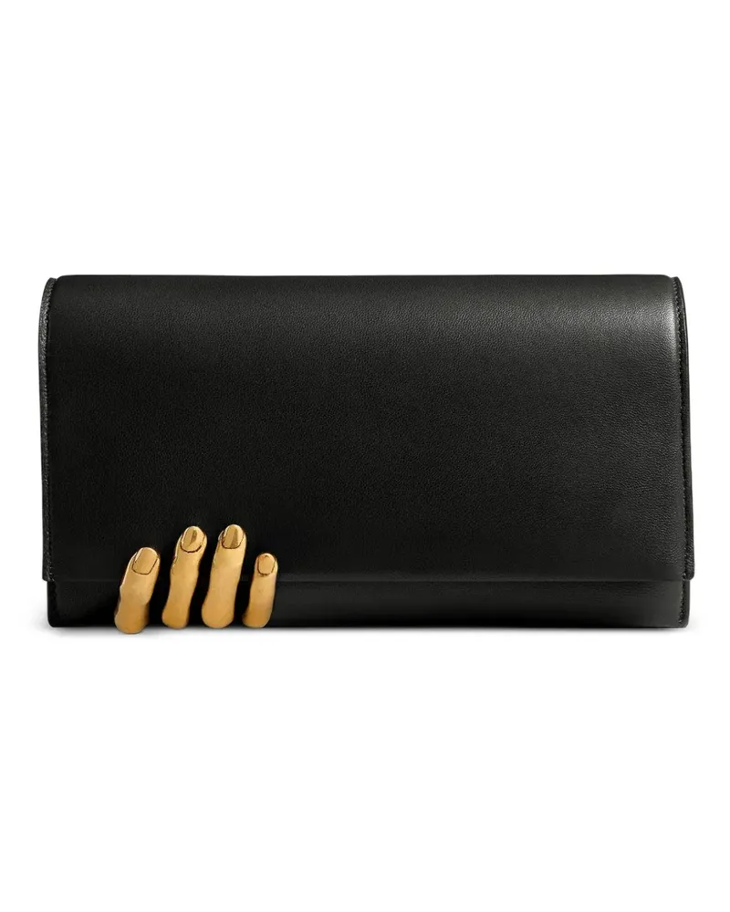 KHAITE Skulpturale Clutch - Schwarz Schwarz