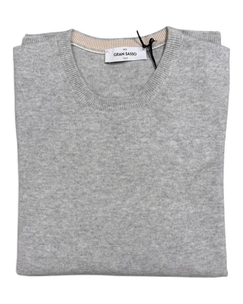 Gran Sasso Pullover aus Merinowolle - Grau Grau