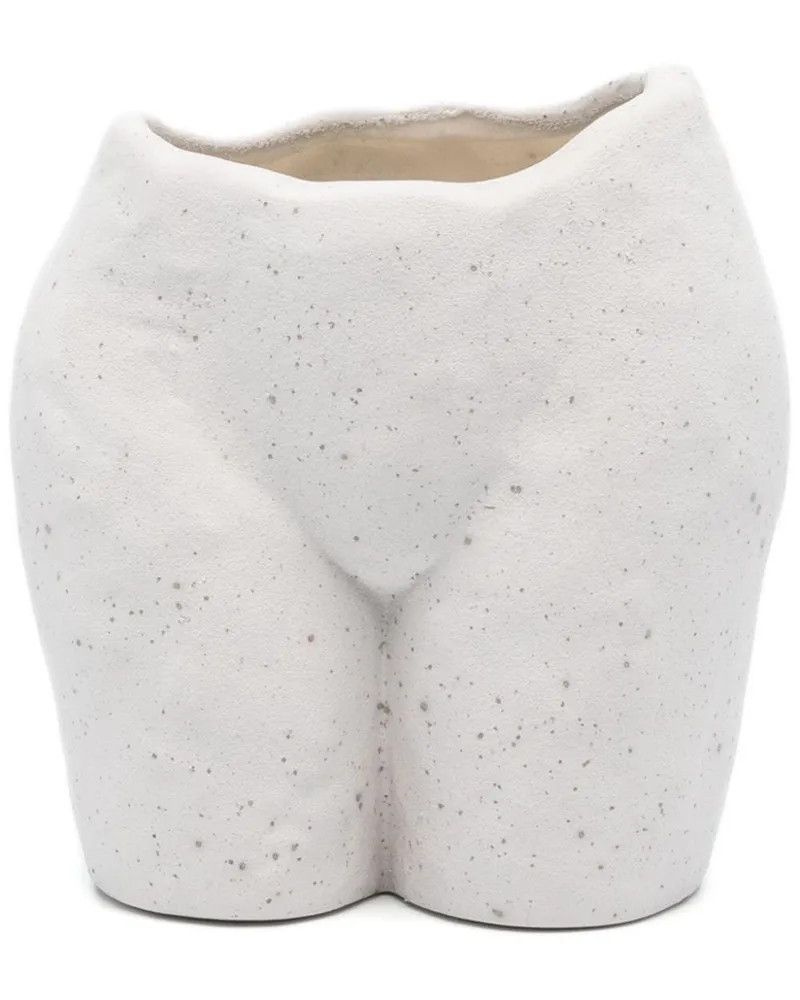 Popotin Vase aus Keramik 12,5cm - Grau