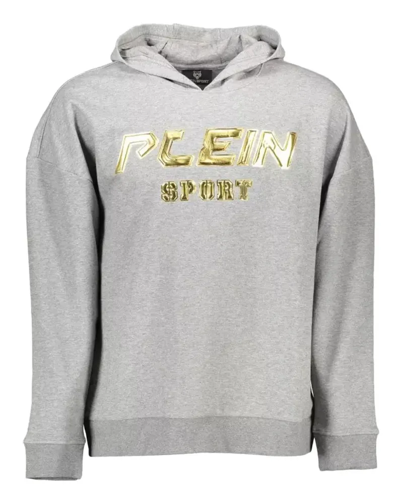 Philipp Plein foil-logo hoodie - Grau Grau