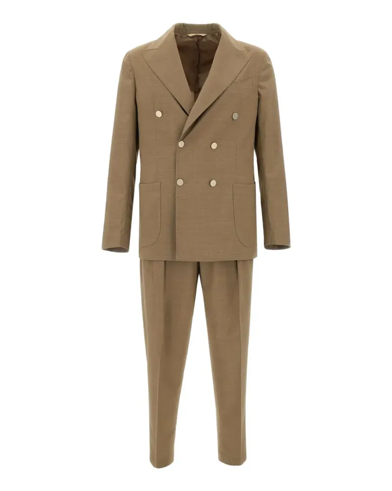 Briglia 1949 Taurasi double-breasted suit - Nude Nude